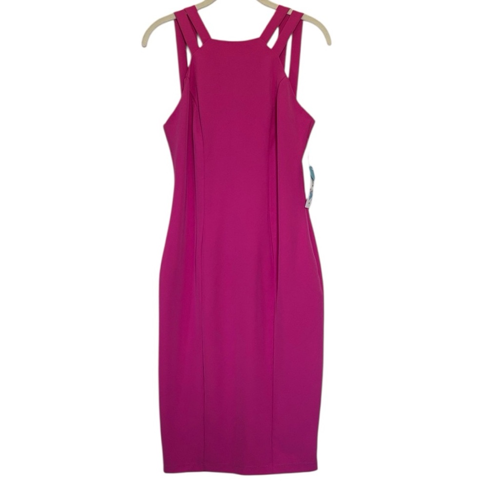 Hot Pink Cocktail Dress